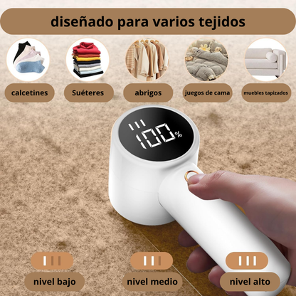 Removedor de pelusas eléctrico